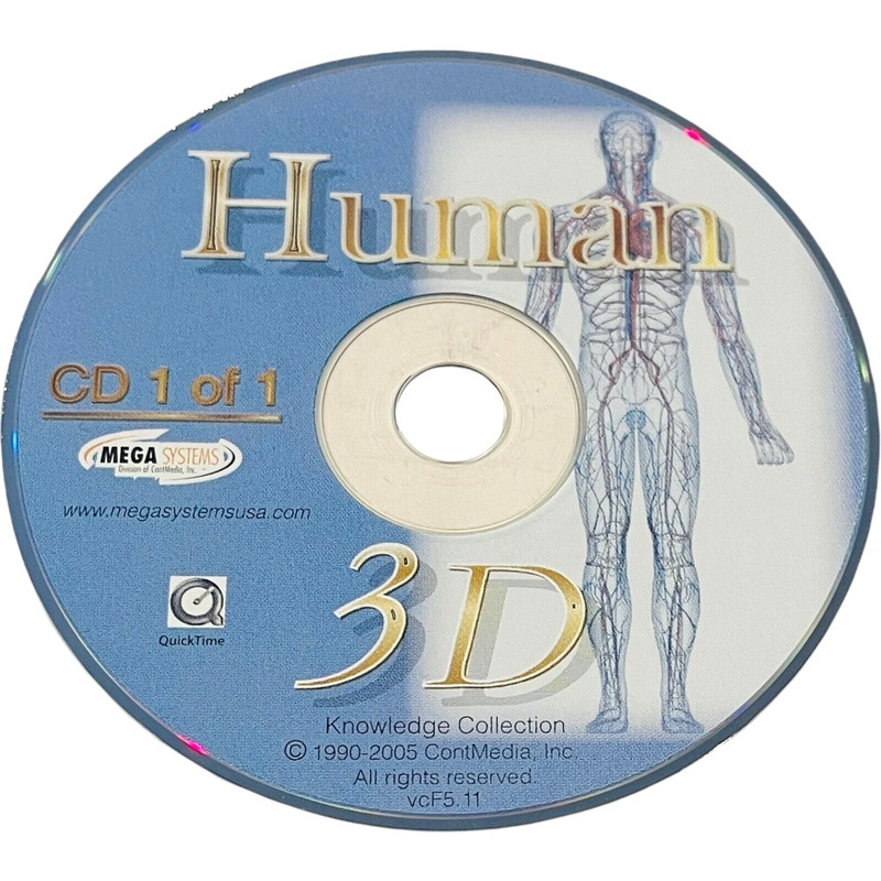 Human 3D CD MEGA Systems Knowledge Collection ContMedia gallery