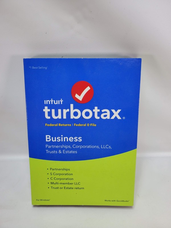 Retail 2017 TURBOTAX BUSINESS CD for CORPORATION ESTATE TRUST PARTNERSHIP