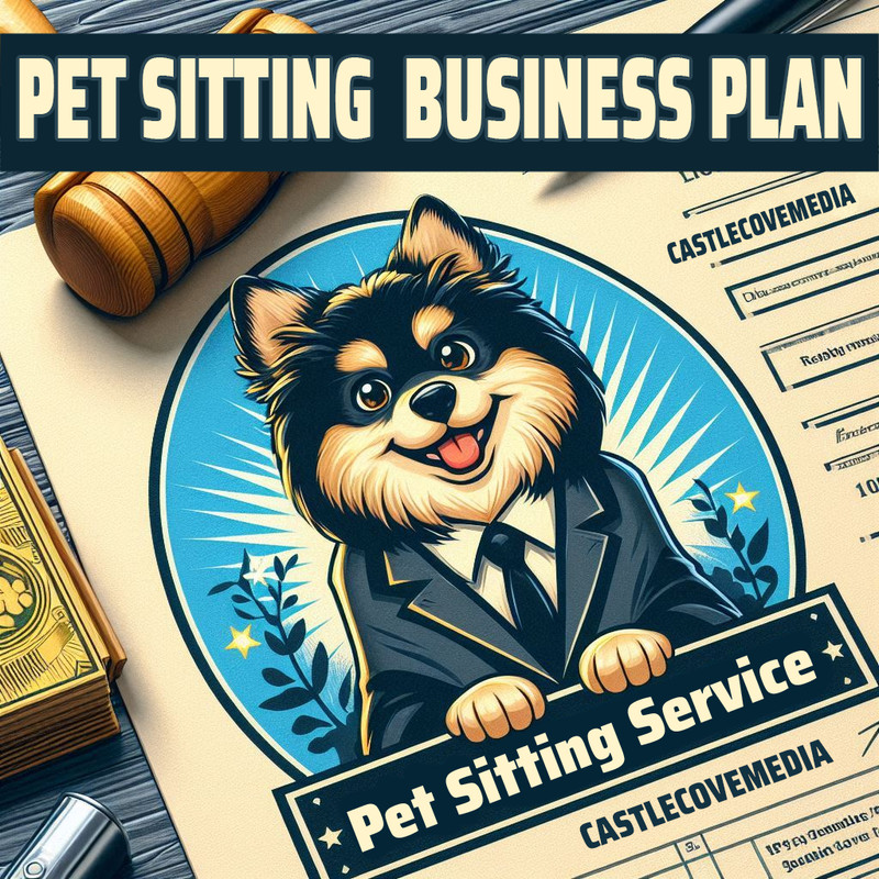 Pet Sitting Business Plan on USB | Start Your Pet Sitting Business Today!