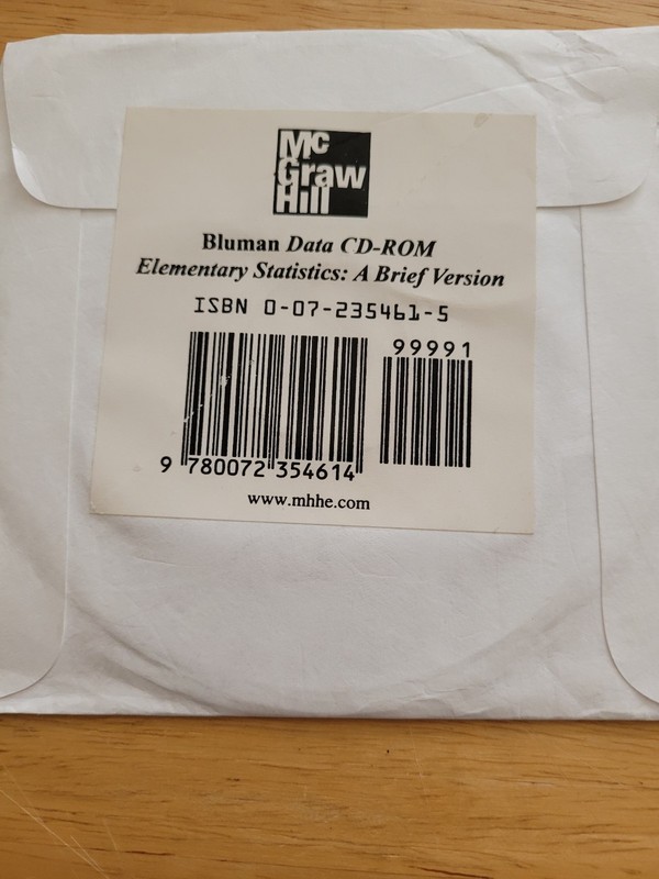 Elementary Statistics: A Brief Version Data CD-ROM Only - No Book. gallery