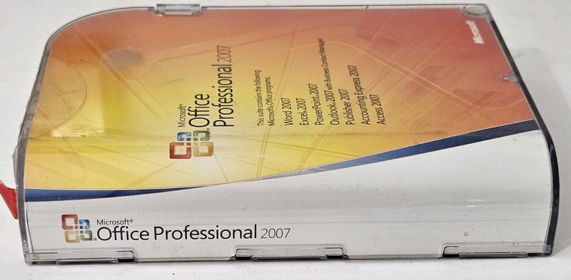 Microsoft Office Professional 2007 with Product Key - Exlnt - Two Install disks gallery