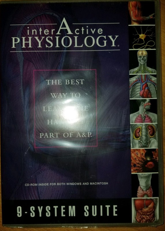 Interactive Physiology 9-system Suite (CD-Rom, 2006) A&P Pearson Education !