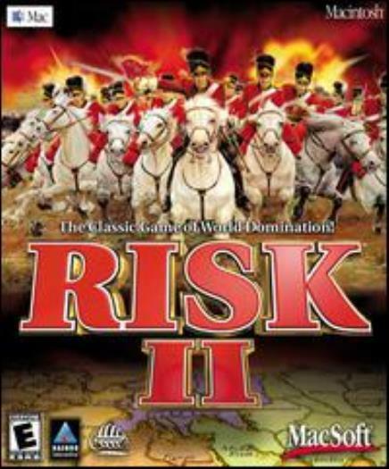 Risk II 2 Classic Game of World Domination MAC CD global conquest computer board