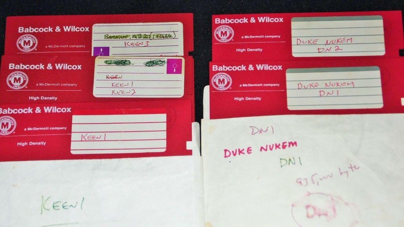 MICROSOFT / BABCOCK & WILCOX 5 1/2" HD DISKETTES SOFTWARE / DATA LOT gallery