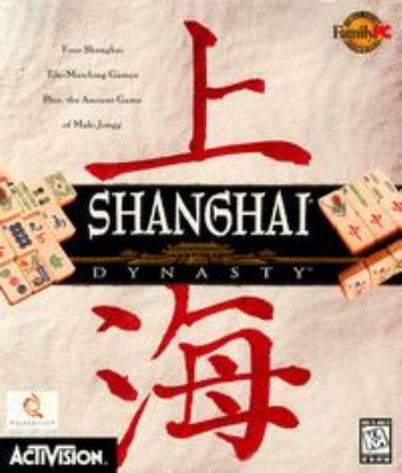 Shanghai Dynasty PC CD match mahjongg tile symbols matching mahjong board game!