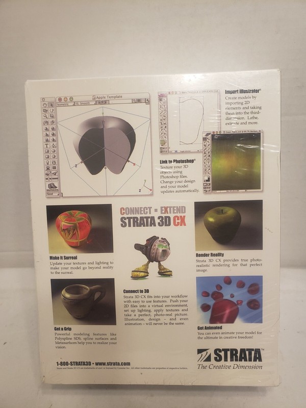 New Sealed Strata 3D CX 3D Design Software gallery