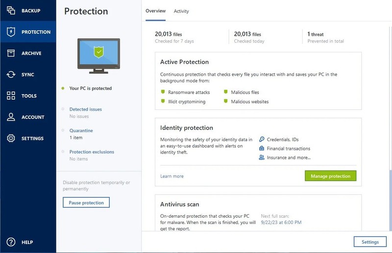 Acronis True Image 2025 | 5 Devices Perpetual | Security Backup | Download gallery