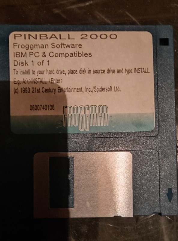 Pinball 2000 1.44mb Floppy