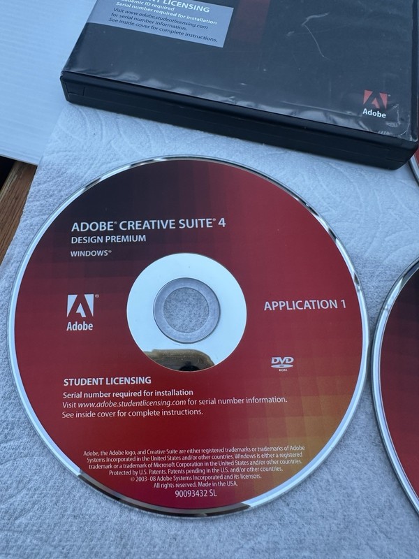 Ad0be Creative Suite 4 CS4 Design Premium Windows Student Version w/ Serial # gallery