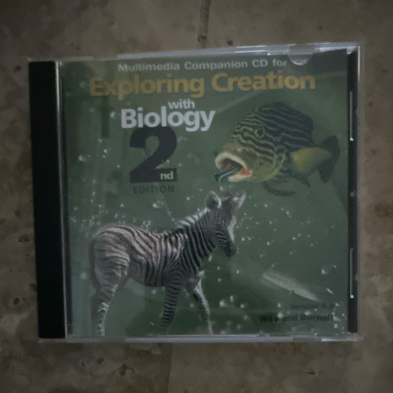 Apologia Exploring Creation With Biology 2nd Edition Multimedia Companion CD
