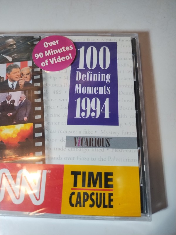 CNN Time Capsule: 100 Defining Moments of 1994 PC Brand New/ Factory Sealed gallery
