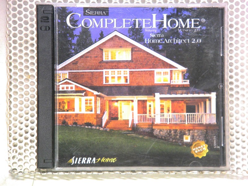 Sierra Complete Home PC CD-Rom Windows 95/ (1997) Architect Software PC 2.0