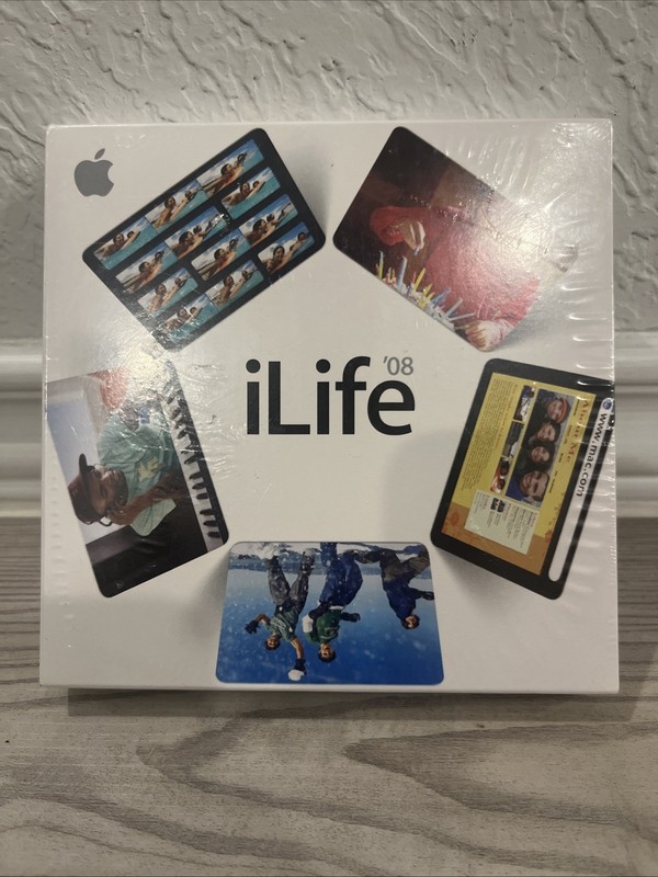 Apple iLife ’08 2008 Retail Box Full Version for Mac MB015Z/A NOS NEW SEALED!