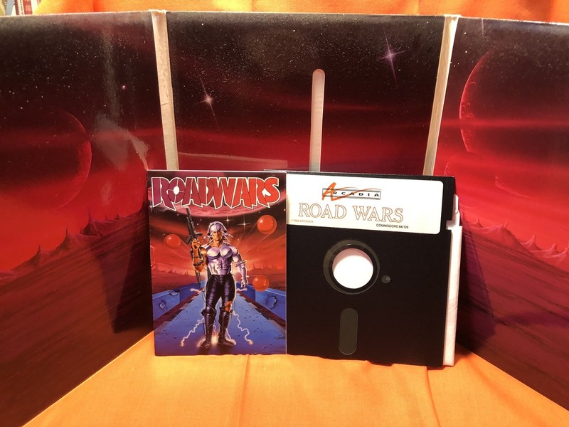 Roadwars Commodore 64/128 C64 Game with cardboard case and booklet - UnTested gallery