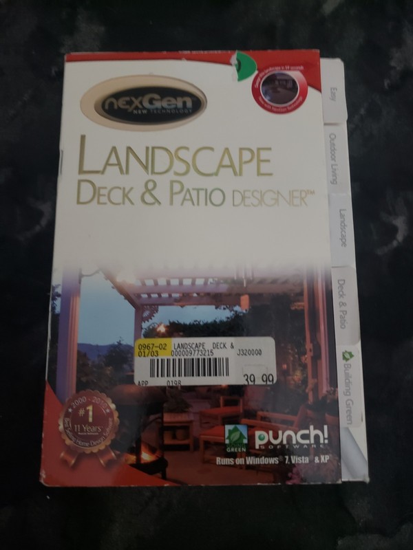 Punch Landscape, Deck and Patio Designer 1.1