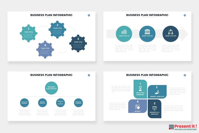 Business Plan Infographics Template gallery