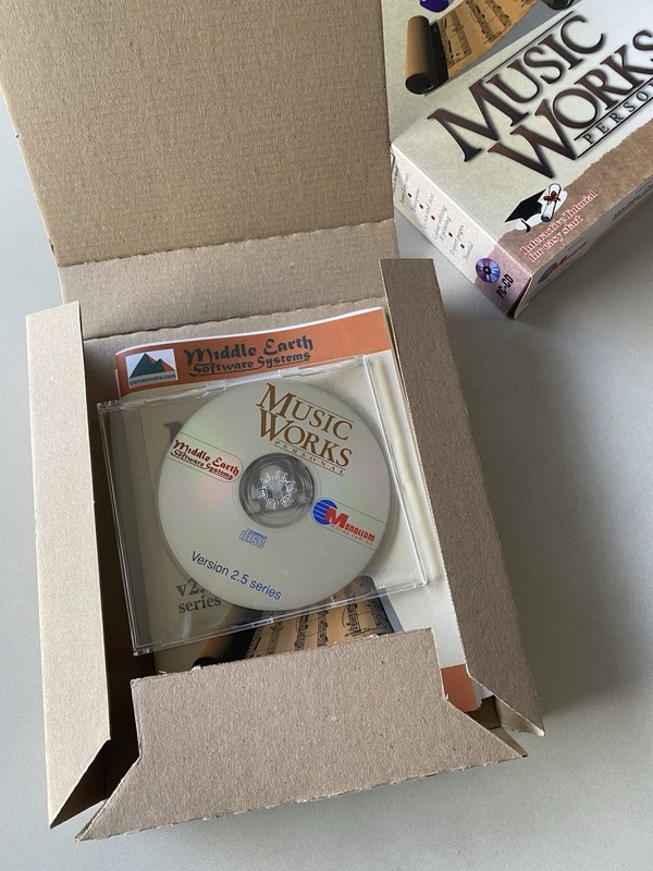 2000 Music Works Personal Version 2.5 Composition & Notation PC CD-Rom Big Box gallery