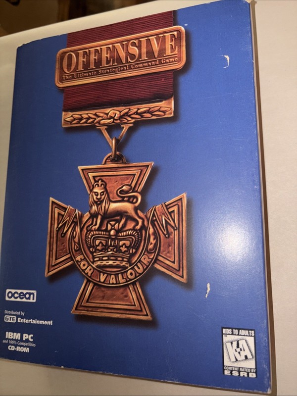 Offensive PC CD Ocean of America World War 2 battlefields strategy command [1] gallery
