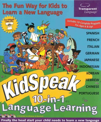 KidSpeak 10-in-1 Language Learning