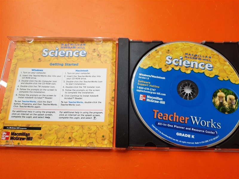 ⭐️⭐️⭐️⭐️⭐️ PC Disc - Science: Teacher Works Planner & Resource Center Grade K gallery