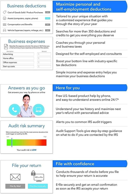 TurboTax Premier 2018 Investments & Rental Win/Mac CD | Full Updates | #1 Expert gallery