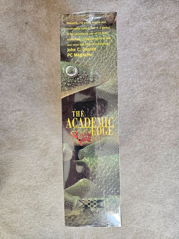 The Academic Edge Piranha Pack Win/Mac Win 95 10 CD Set NEW/SEALED gallery