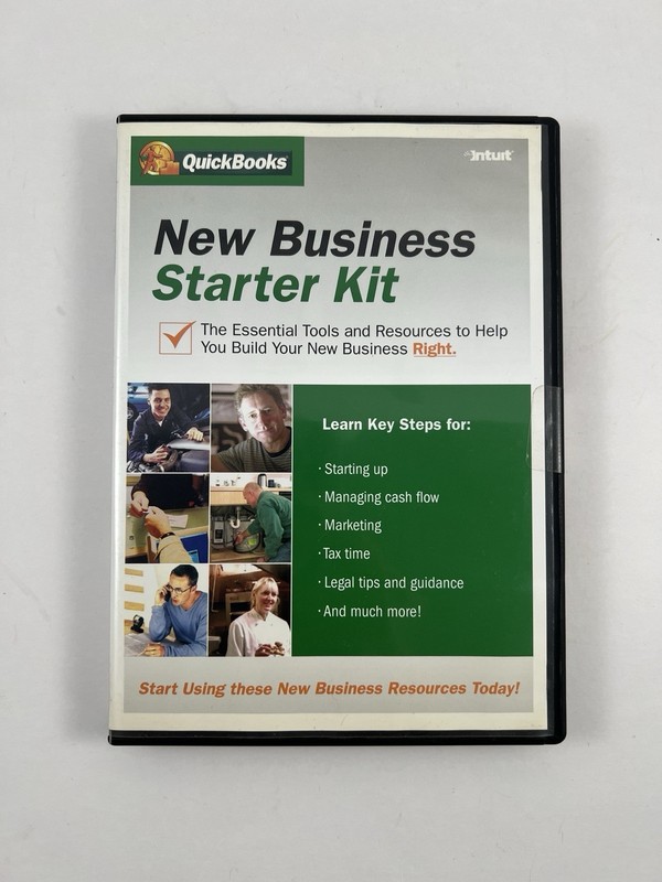 Intuit – Quickbooks – New Business Starter Kit Software And Simple Start 2005