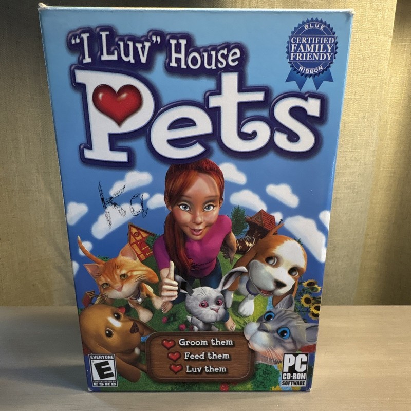 Game Mill Publishing I Luv House Pets PC CD-ROM Game, E Everyone
