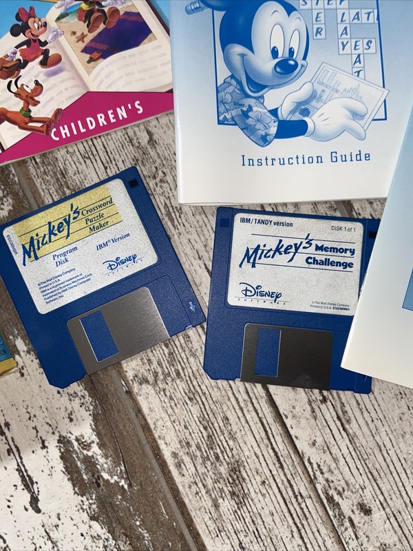Mickey’s Word Adventures (PC) Memory Challenge & Crossword Puzzle Maker gallery