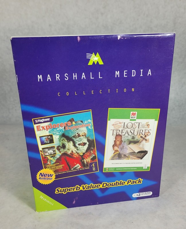 Marshall Media Double Pack Explorers Lost Treasures Of The World CD ROM PC 1995 gallery