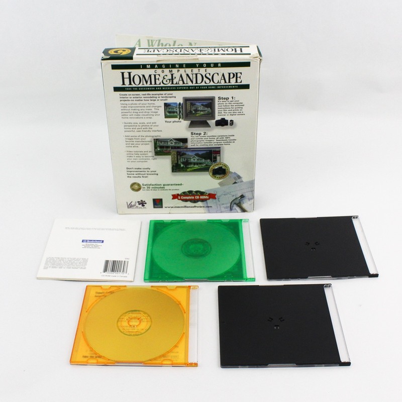 Lot of 5 Home Landscape Garden Design Projects With CD-ROMs gallery