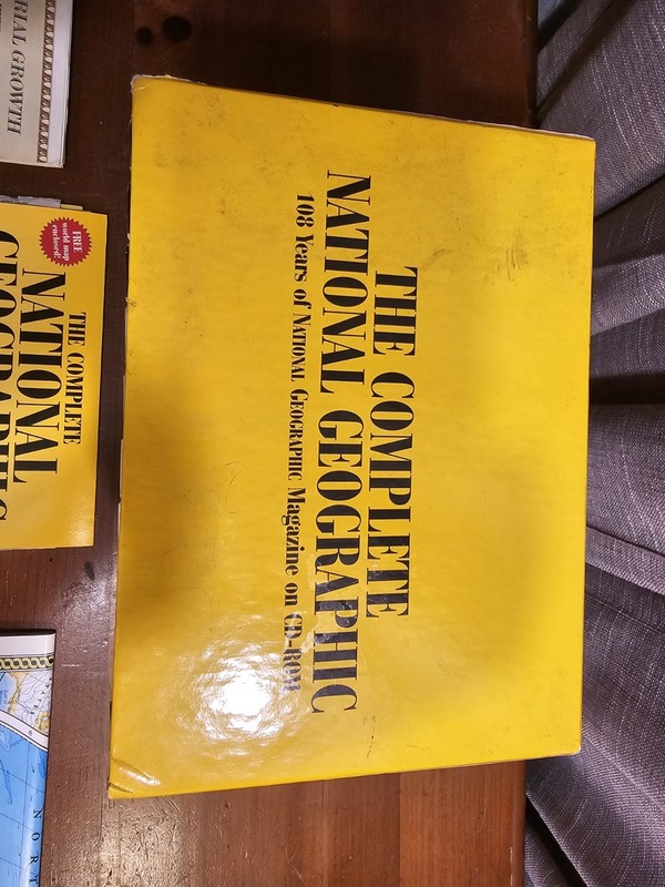 The Complete National Geographic 109 Years on CD-ROM. Boxed Set with Maps gallery
