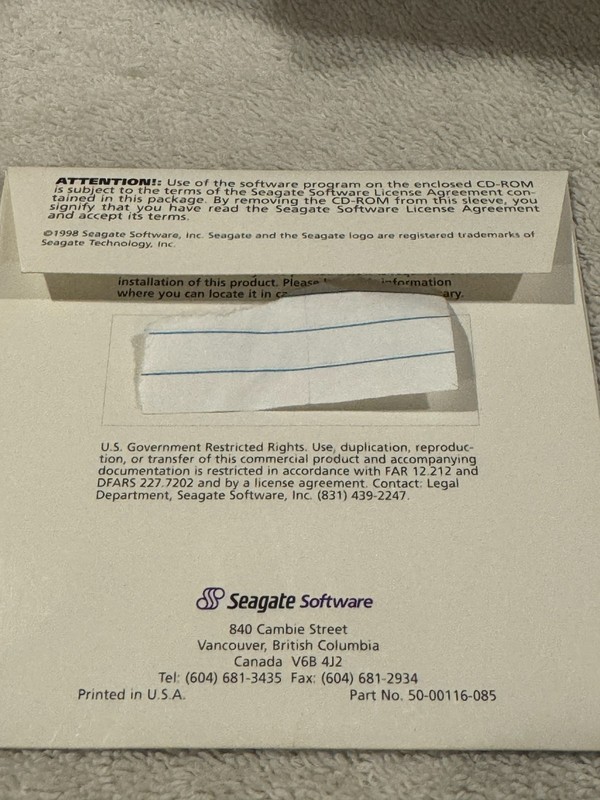 Seagate Crystal Reports Professional Version 7 - CD ONLY IN GOOD CONDITION!! gallery