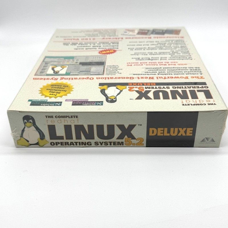 The Complete RedHat Linux 5.2 Operating System Deluxe New Sealed PC Software gallery