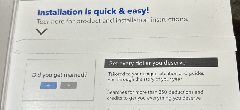 Intuit TurboTax Deluxe 2023 Federal w State Physical CD w license PC/MAC SEALED gallery