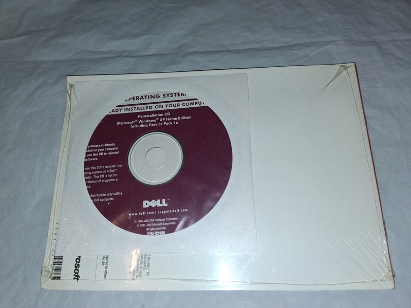 Dell Windows XP HOME SP1a Reinstallation CD - No Product Key Service Pack 1a gallery