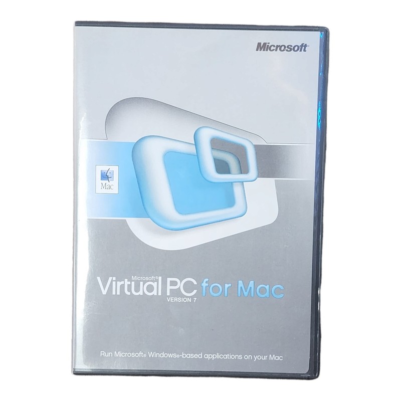 Macintosh Virtual PC Version 7 for Mac Software Install CD w/ Product Key