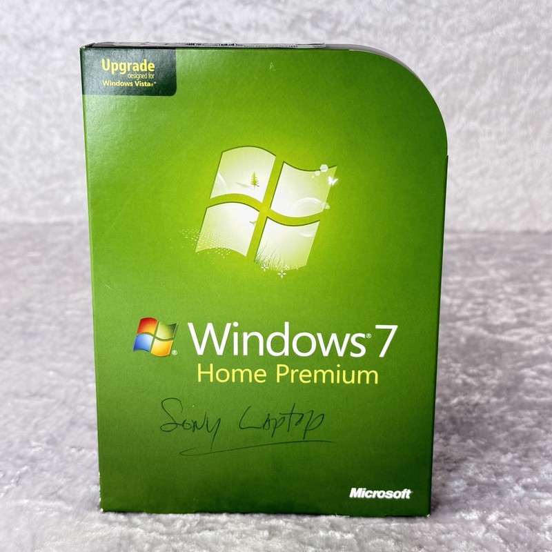 Microsoft Windows 7 Home Premium – 32 & 64 Bit Discs