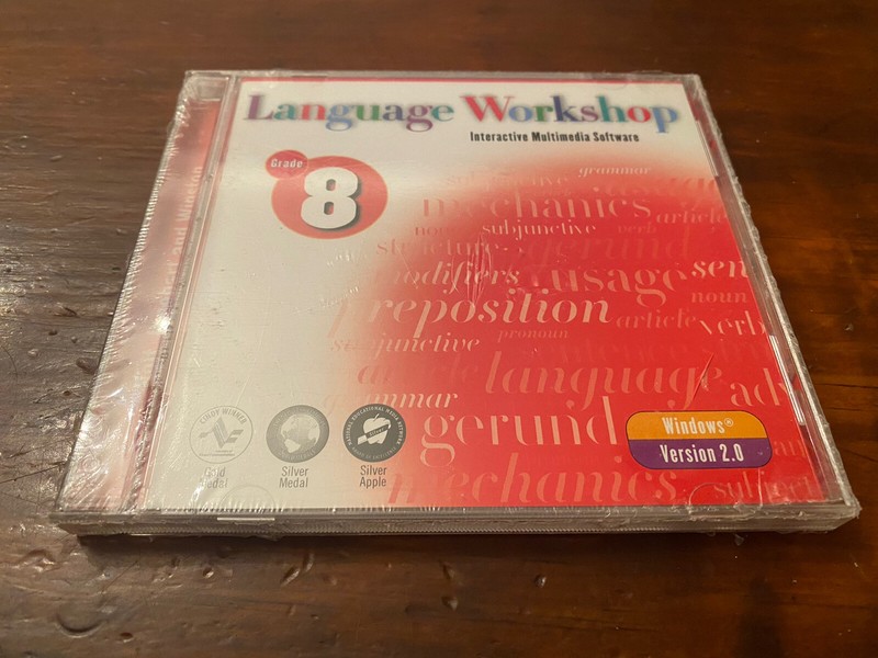 Language Workshop Grade 8 Interactive Multimedia Software Grammar Holt, Rinehart gallery