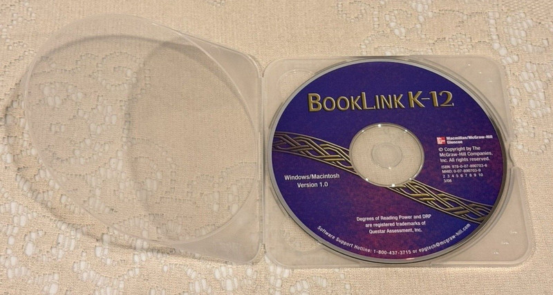 Glencoe Booklink K-12 Windows/Macintosh Version 1.0 CD 2008 Mcmillan/McGraw-Hill gallery