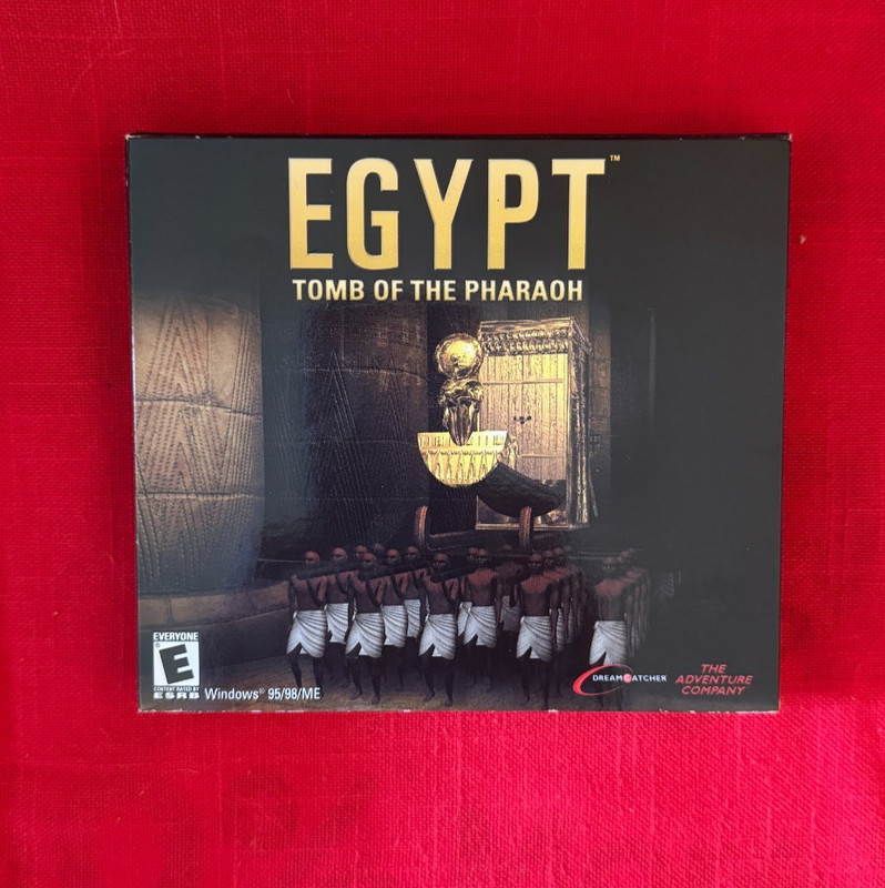 Egypt “Tomb of the Pharaoh” (PC CD-ROM GAME) 2001 Win95 DreamCatcher