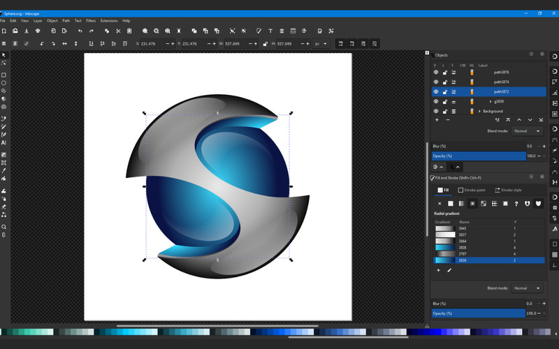 Inkscape Pro Illustrator - Vector Graphic Design Software for Windows on CD-ROM gallery