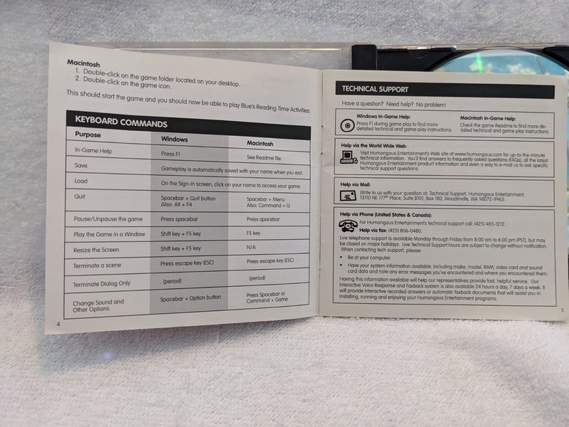 Blue's Reading Time Activities CD-ROM Windows/MAC gallery