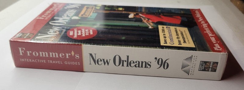 Frommer's Interactive Travel Guide New Orleans '96 (PC CD-ROM 1996) With Book gallery