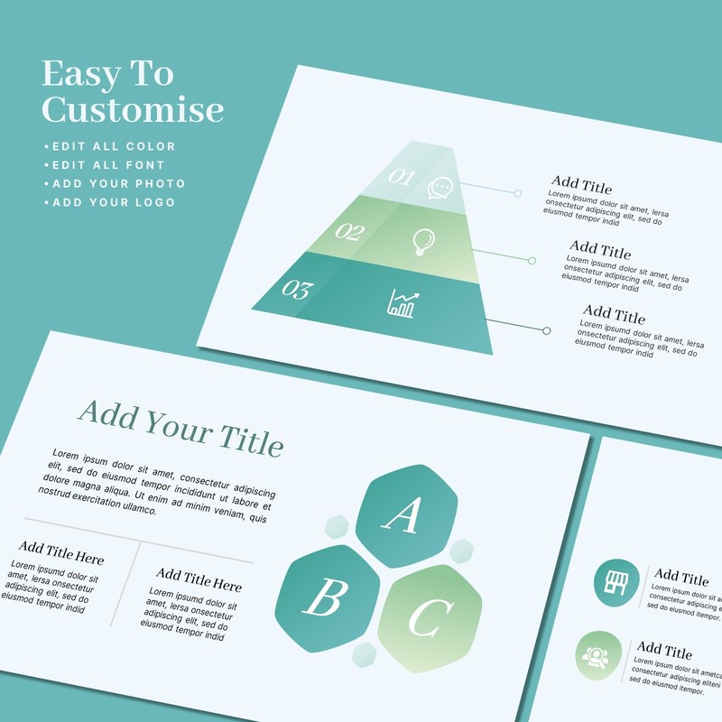 Minimalist Business PowerPoint Template - Clean & Professional Slides gallery