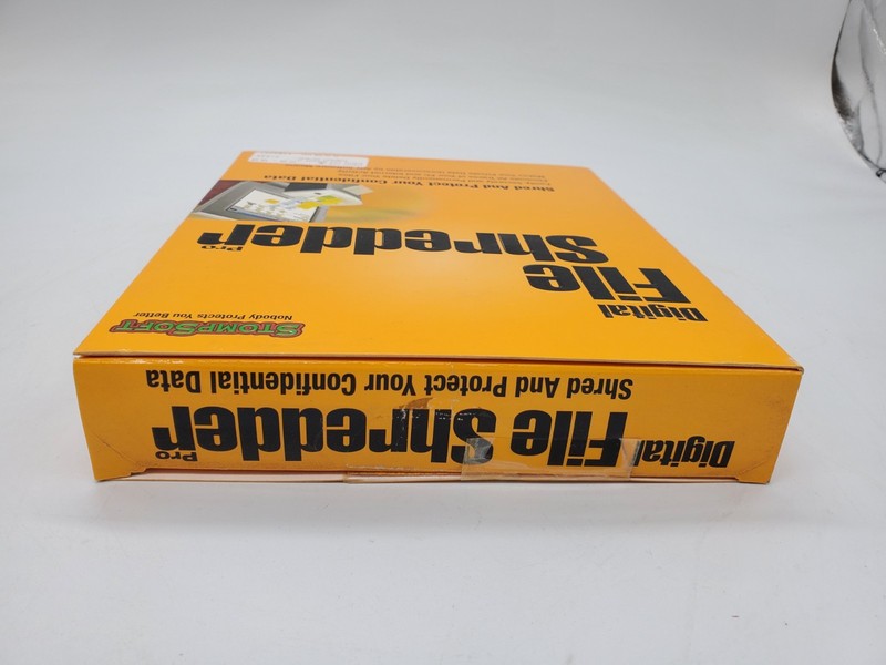 Digital Drive Shredder Pro- StompSoft - 2005 - Sealed New! gallery