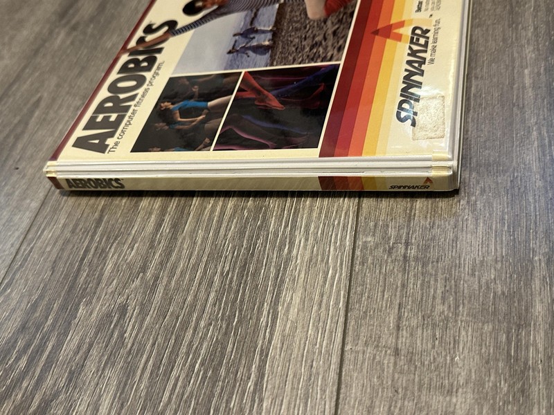 Vintage 1983 Spinnaker Aerobics Computer Fitness Program 5.25 Floppy Disk gallery
