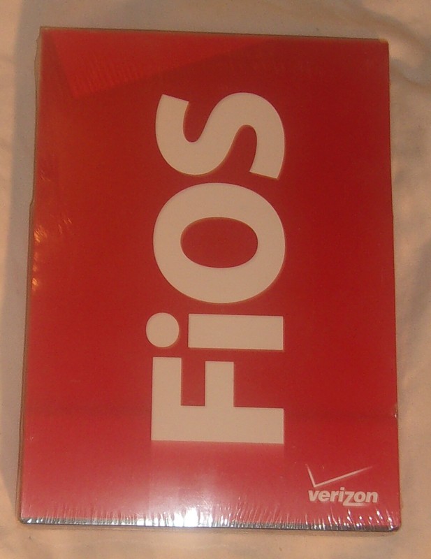 VERIZON FIOS PACKET NEW SEALED