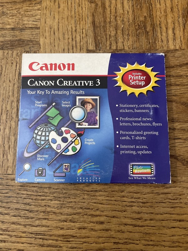 Canon Creative 3 PC Software