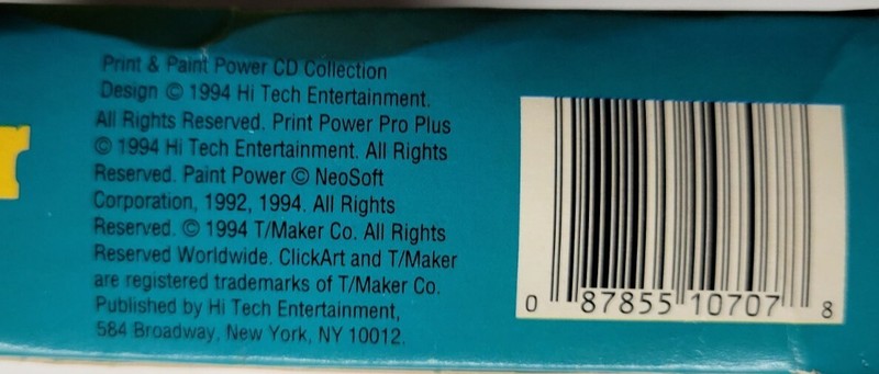 Print & Paint Power CD Collection Click Art Collection (PC CD-ROM, 1994, Box) gallery